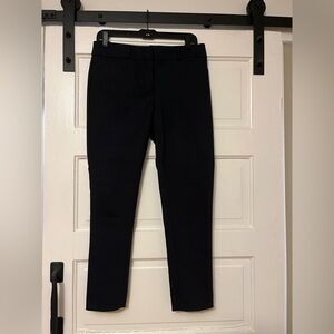 LOFT Navy Marissa Skinny Dress Pant - size 4
